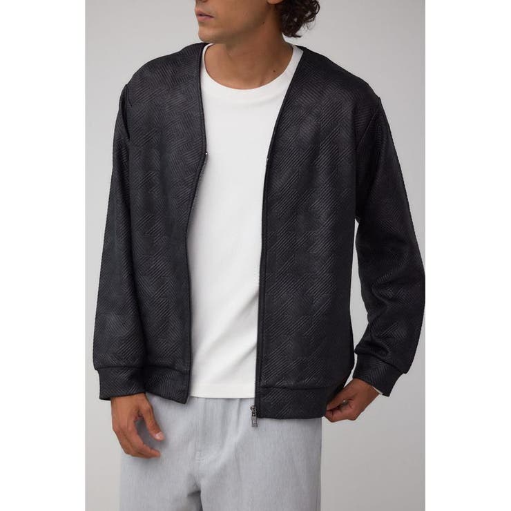 BLK | フクレジャガードカーディガン | AZUL BY MOUSSY