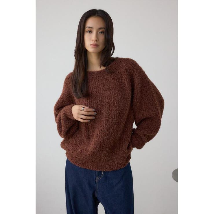 ラメシャギーニットトップス | AZUL BY MOUSSY | 詳細画像12 