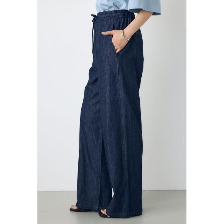 ライトオンスデニムイージーパンツ | AZUL BY MOUSSY | 詳細画像26 