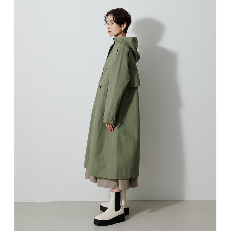 WAIST SHIRRING MODS COAT[品番：AZLW0019649]｜AZUL BY MOUSSY