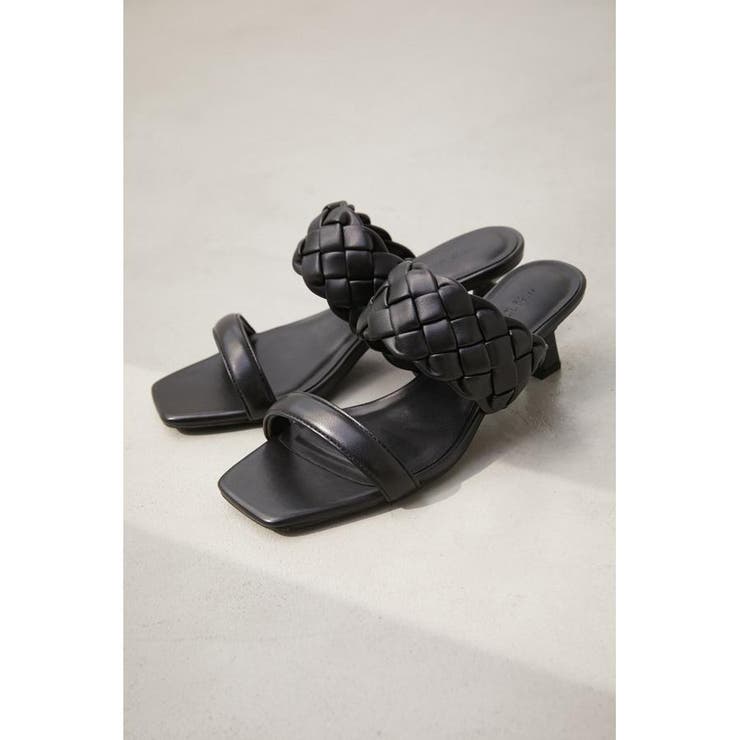 MESH BELT HEEL SANDALS | AZUL BY MOUSSY | 詳細画像1 