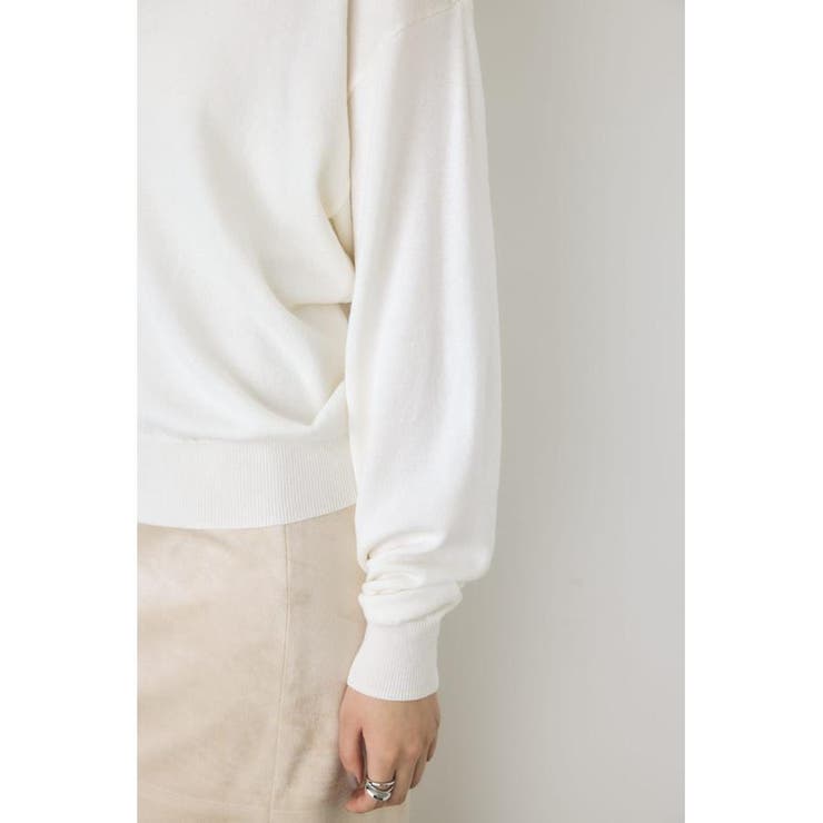 格上げVネックニットカーディガン | AZUL BY MOUSSY | 詳細画像10 