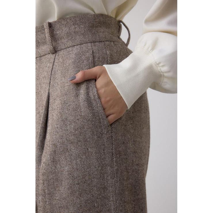 ヘリンボーンワイドパンツ | AZUL BY MOUSSY | 詳細画像21 