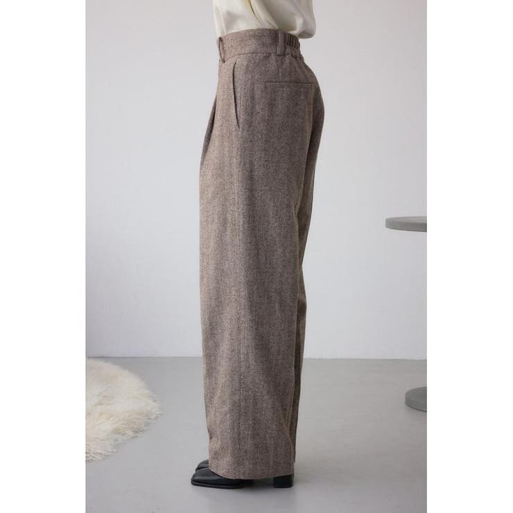 ヘリンボーンワイドパンツ | AZUL BY MOUSSY | 詳細画像17 