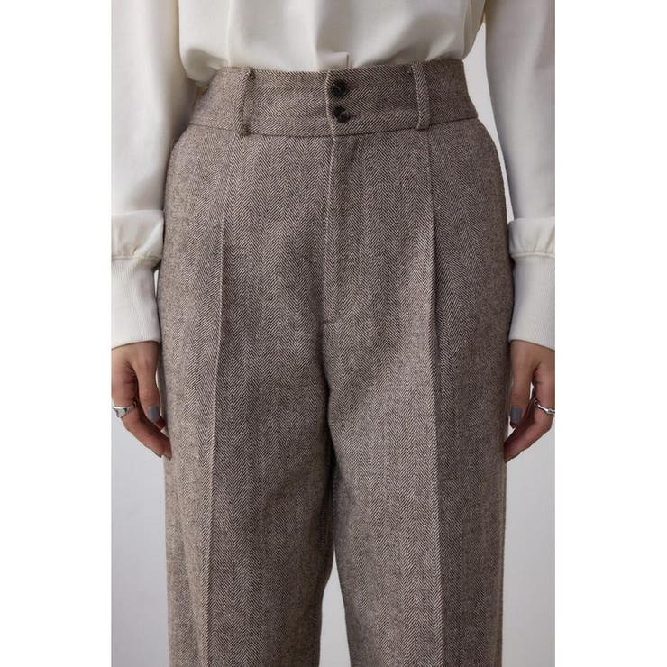 ヘリンボーンワイドパンツ | AZUL BY MOUSSY | 詳細画像19 