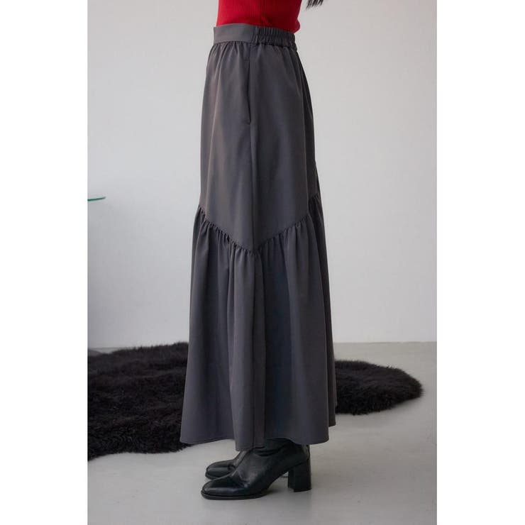 フロントジップフレアスカート | AZUL BY MOUSSY | 詳細画像15 