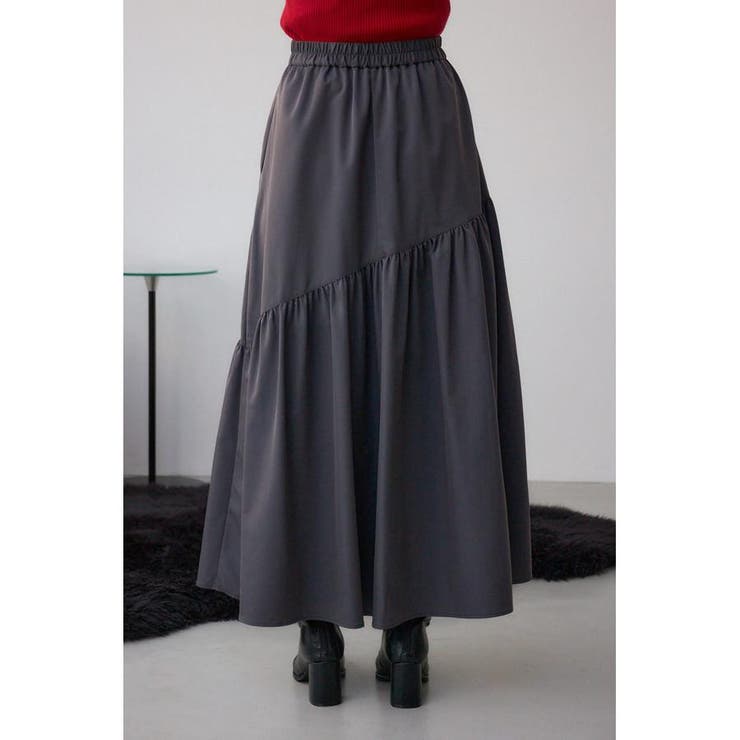 フロントジップフレアスカート | AZUL BY MOUSSY | 詳細画像16 