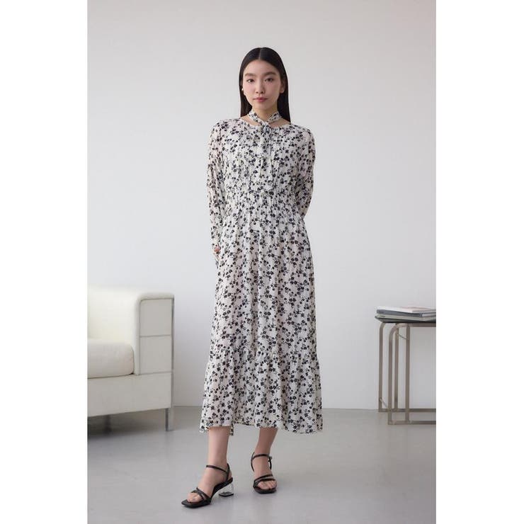 MARC JACOBS ワンピース インナー付き 花柄 6126 ワンピース