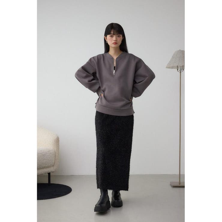 ラメシャギータイトスカート | AZUL BY MOUSSY | 詳細画像3