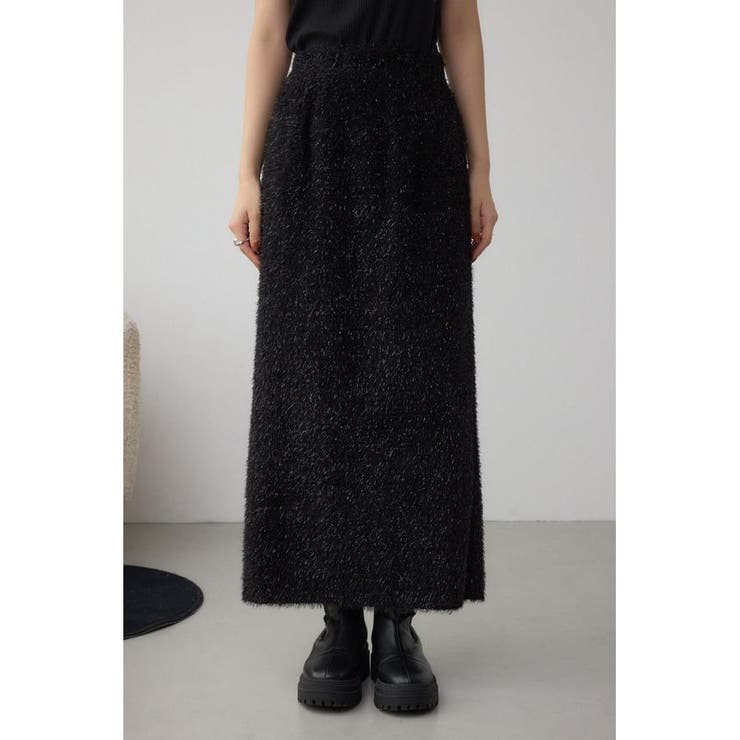 ラメシャギータイトスカート | AZUL BY MOUSSY | 詳細画像4