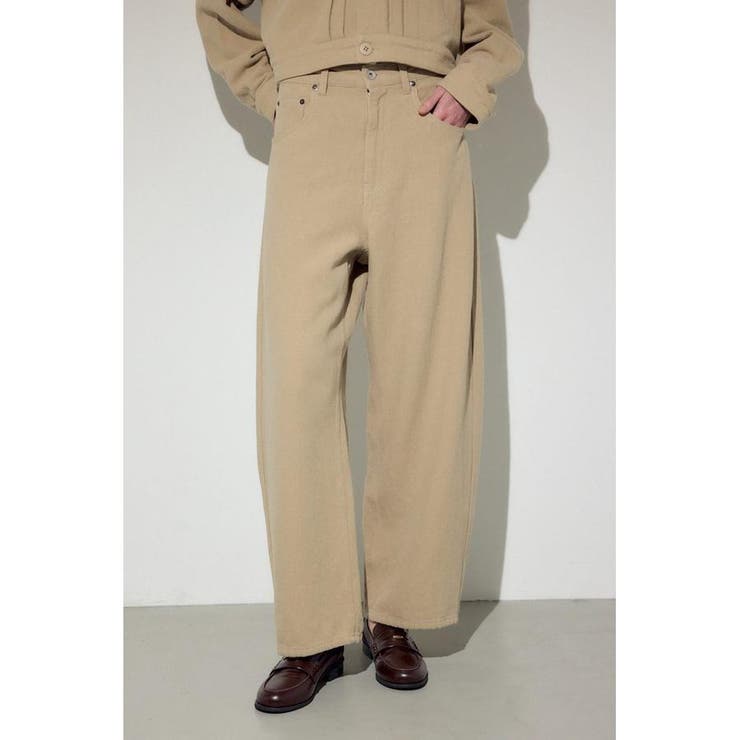 コットンリネンカーブワイドパンツ | AZUL BY MOUSSY | 詳細画像21 