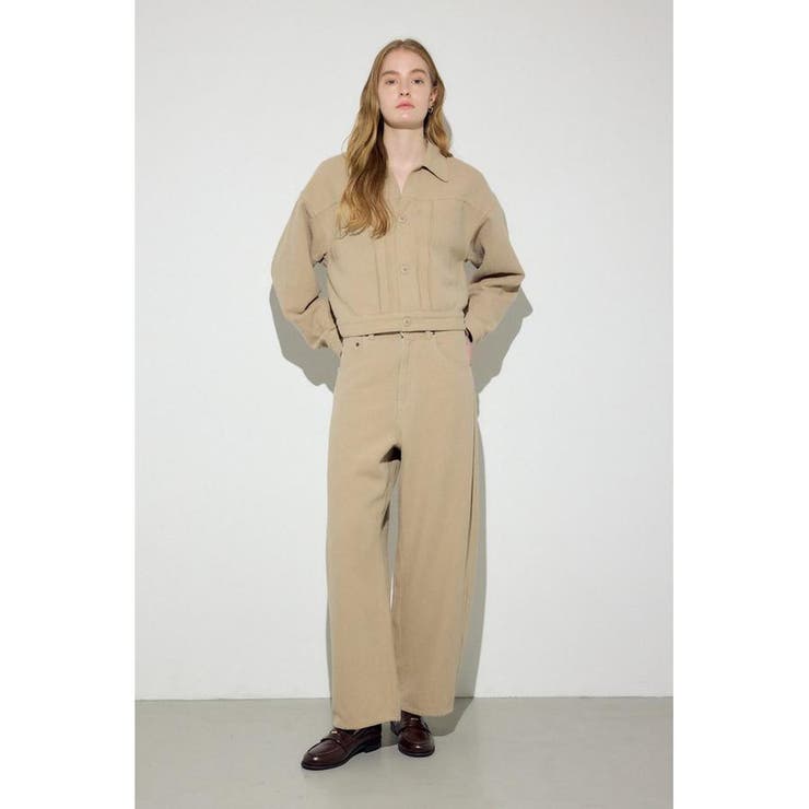 コットンリネンカーブワイドパンツ | AZUL BY MOUSSY | 詳細画像22 