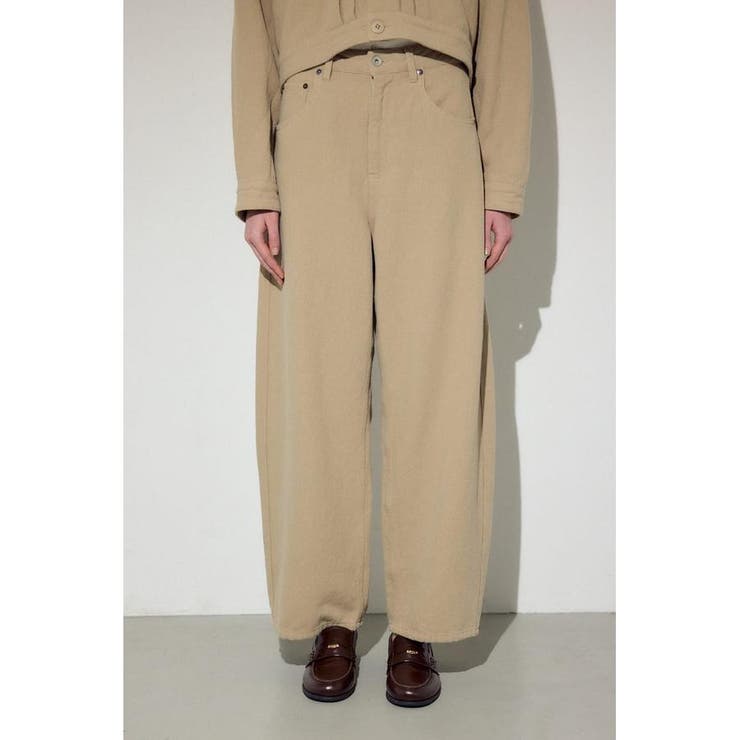 コットンリネンカーブワイドパンツ | AZUL BY MOUSSY | 詳細画像23 