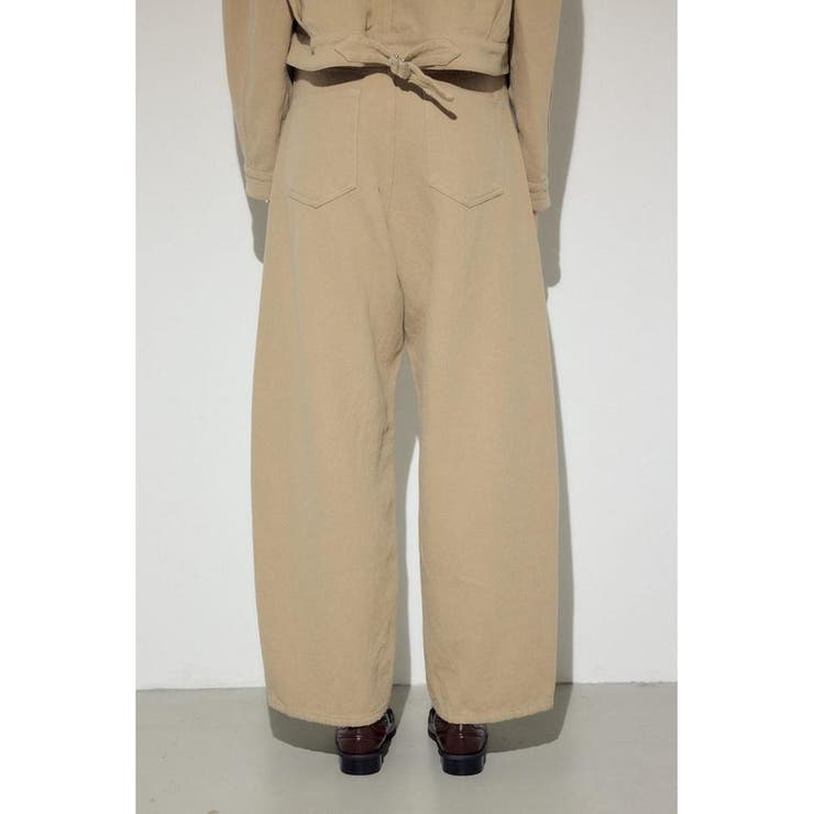 コットンリネンカーブワイドパンツ | AZUL BY MOUSSY | 詳細画像25 