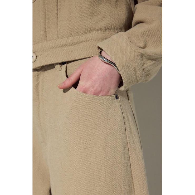 コットンリネンカーブワイドパンツ | AZUL BY MOUSSY | 詳細画像28 