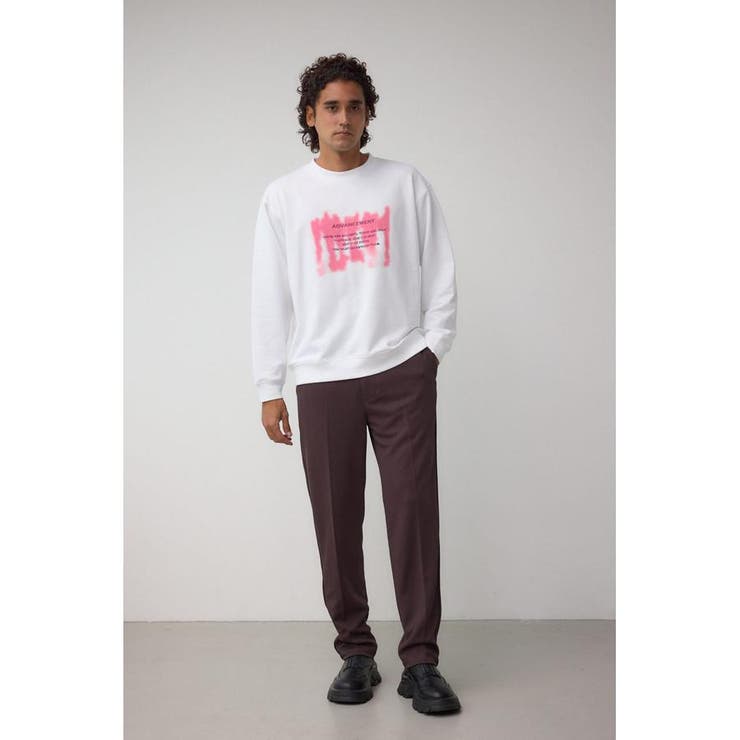 スプレー柄スウェットトップス | AZUL BY MOUSSY | 詳細画像4 