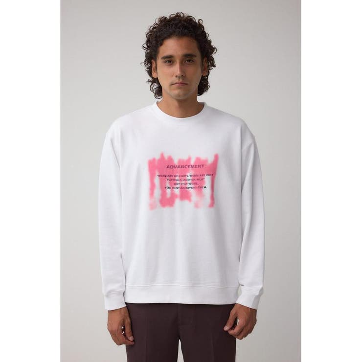 スプレー柄スウェットトップス | AZUL BY MOUSSY | 詳細画像5 