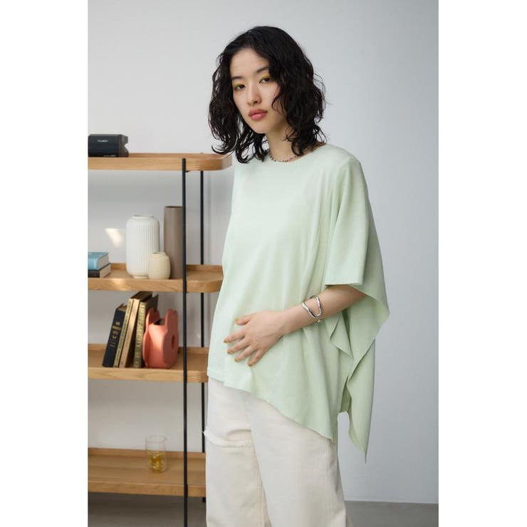 サイドラッフルニットトップス | AZUL BY MOUSSY | 詳細画像13 