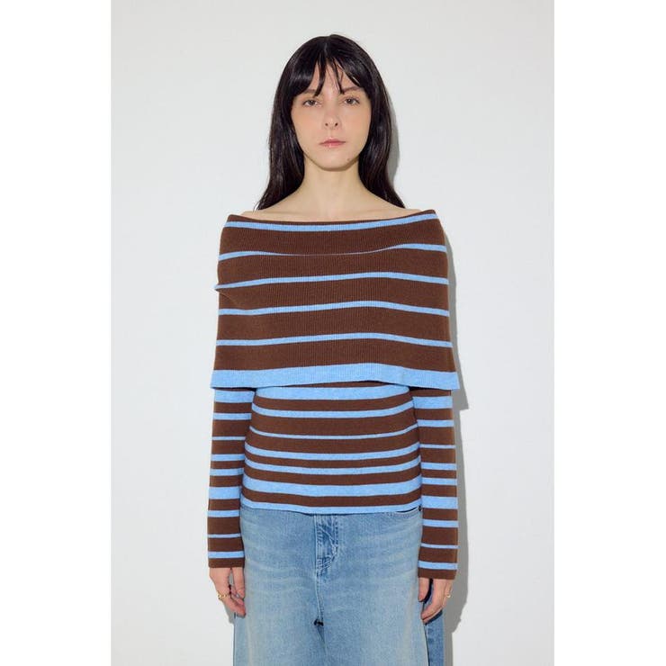 オフショルニットトップス | AZUL BY MOUSSY | 詳細画像30 