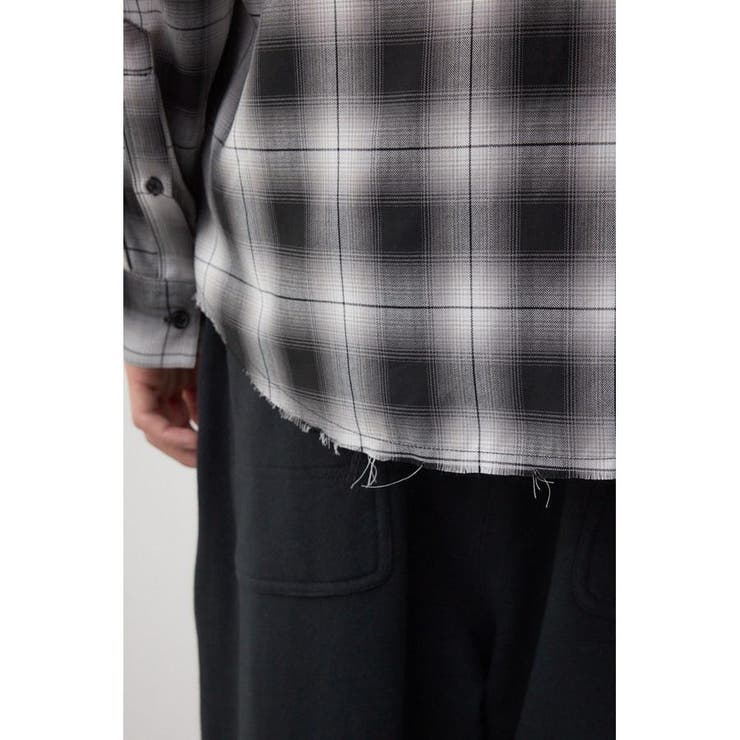 C/Tライトオンブレーチェックシャツ | AZUL BY MOUSSY | 詳細画像11 