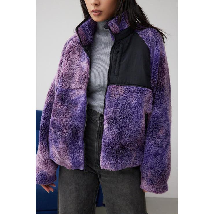 PUR | ムラゾメボアジャケット | AZUL BY MOUSSY