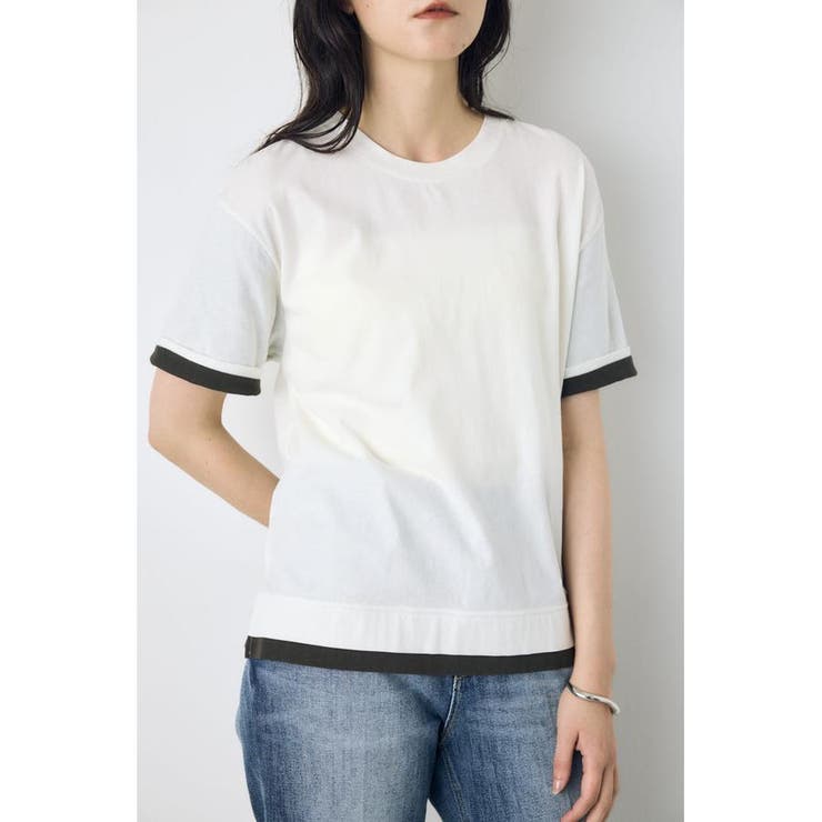 ドライタッチレイヤードライクTシャツ | AZUL BY MOUSSY | 詳細画像2 