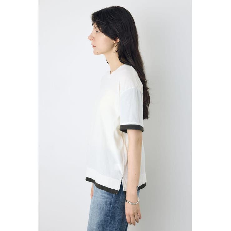 ドライタッチレイヤードライクTシャツ | AZUL BY MOUSSY | 詳細画像3 
