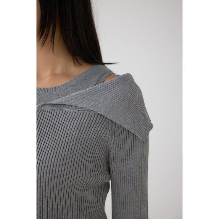 ジップアンサンブルニットワンピース | AZUL BY MOUSSY | 詳細画像29 