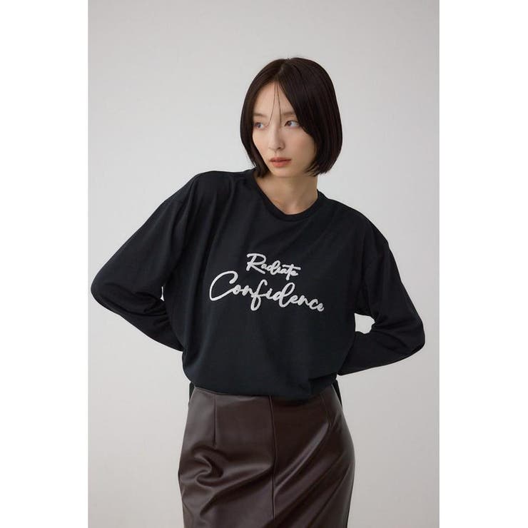 シシュウロゴロングスリーブTシャツ | AZUL BY MOUSSY | 詳細画像13 