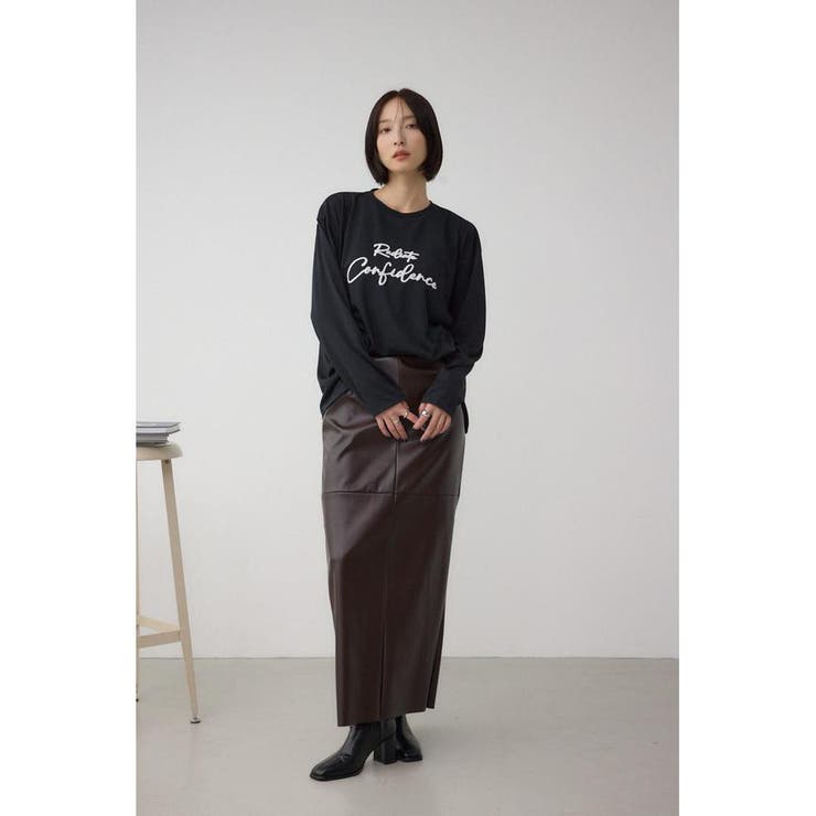 シシュウロゴロングスリーブTシャツ | AZUL BY MOUSSY | 詳細画像14 