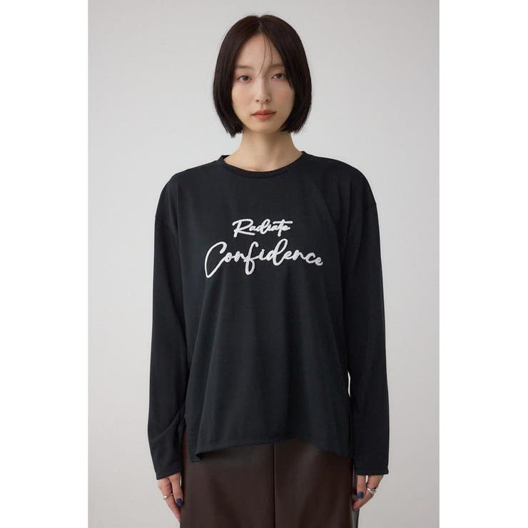 シシュウロゴロングスリーブTシャツ | AZUL BY MOUSSY | 詳細画像15 