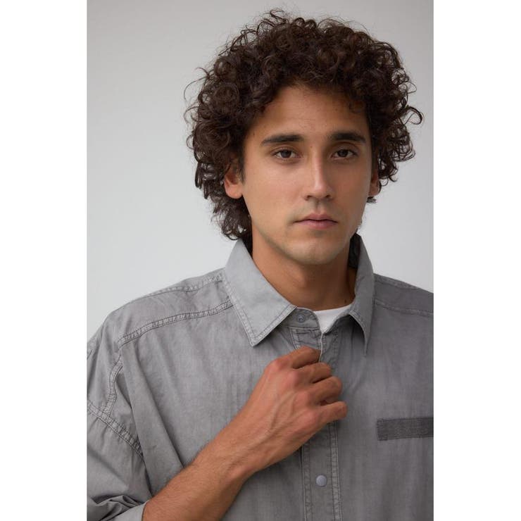 ミリタリーフェイドシャツ | AZUL BY MOUSSY | 詳細画像27 