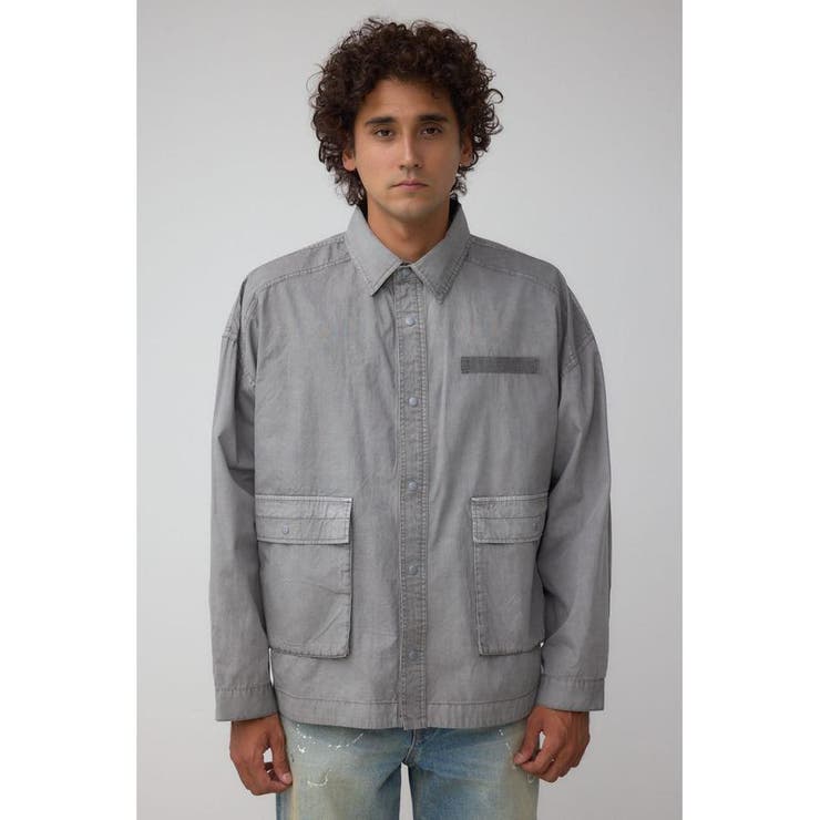 ミリタリーフェイドシャツ | AZUL BY MOUSSY | 詳細画像30 