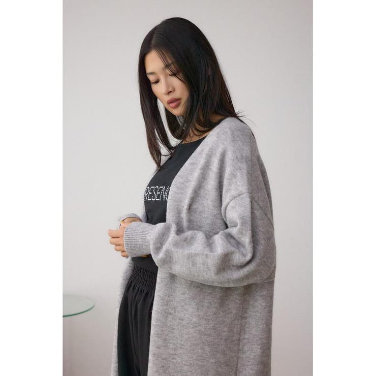 ニットロングカーディガン | AZUL BY MOUSSY | 詳細画像24 