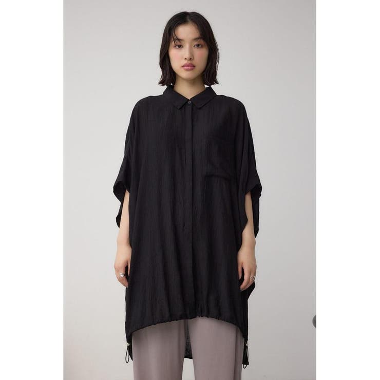 C/T冷感 裾ドロストドルマンルーズシャツ | AZUL BY MOUSSY | 詳細画像25 