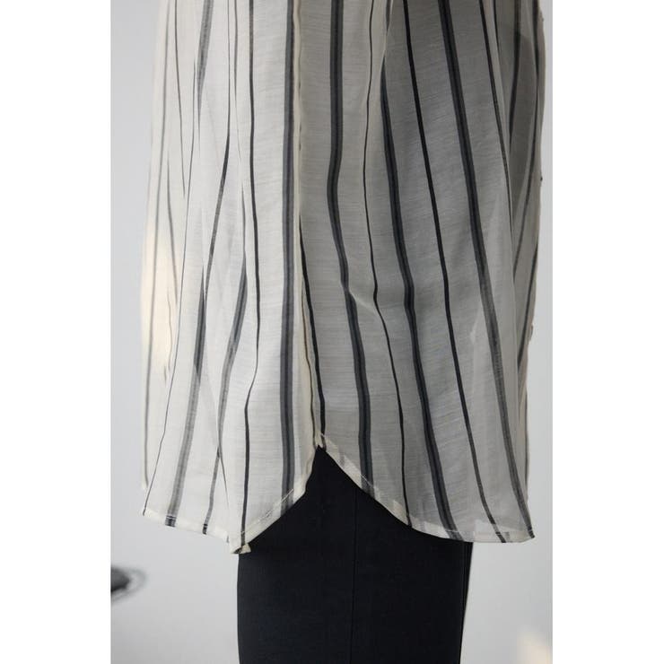 バックスリットシアーオーバーシャツ | AZUL BY MOUSSY | 詳細画像24 