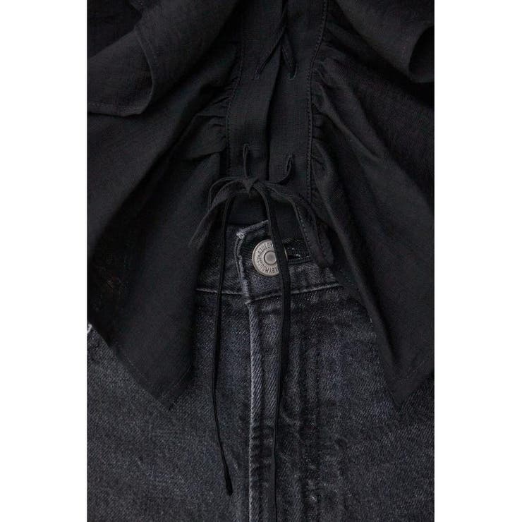 ラッフルフリル5分袖ブラウス | AZUL BY MOUSSY | 詳細画像25 