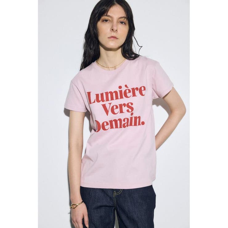 メッセージロゴ半袖Tシャツ | AZUL BY MOUSSY | 詳細画像31 