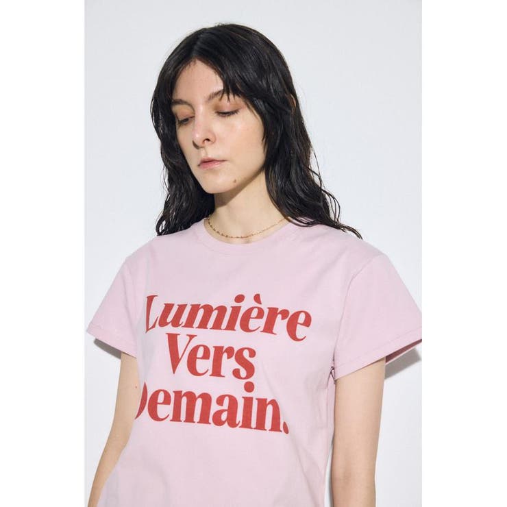 メッセージロゴ半袖Tシャツ | AZUL BY MOUSSY | 詳細画像34 