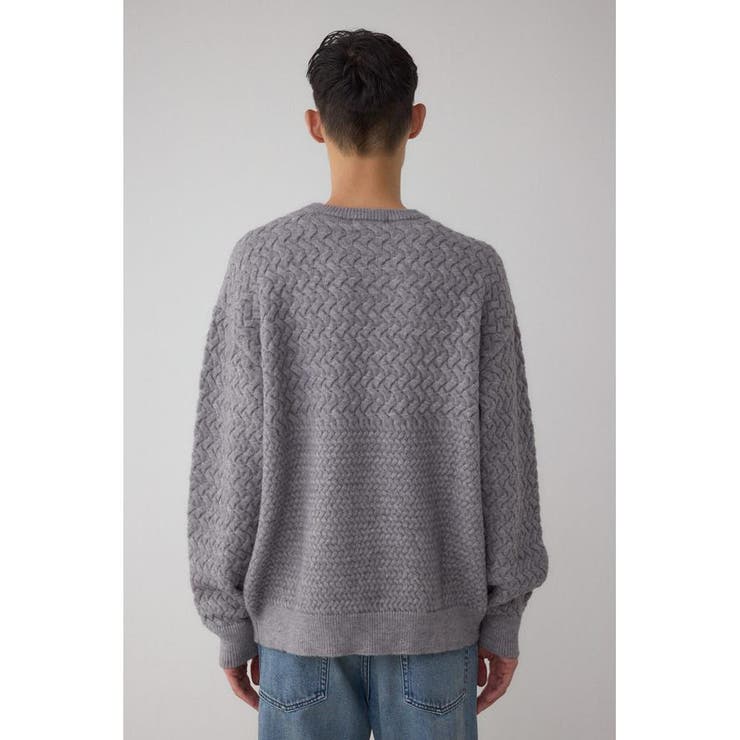 バスケット編み切り替えニットトップス | AZUL BY MOUSSY | 詳細画像40 