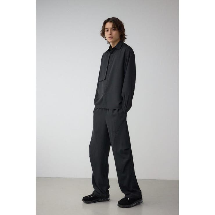 C/Tトロミニータックパンツ | AZUL BY MOUSSY | 詳細画像3 