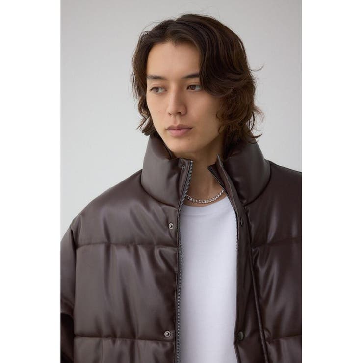 合皮中綿ブルゾン | AZUL BY MOUSSY | 詳細画像17 