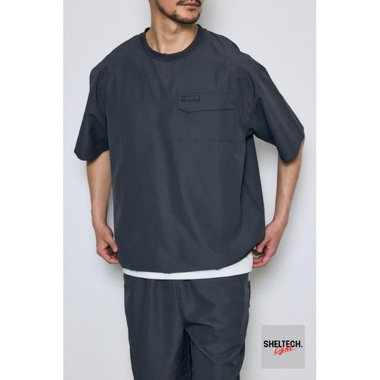 GRY | SHELTECH Light ポケットTシャツ | AZUL BY MOUSSY