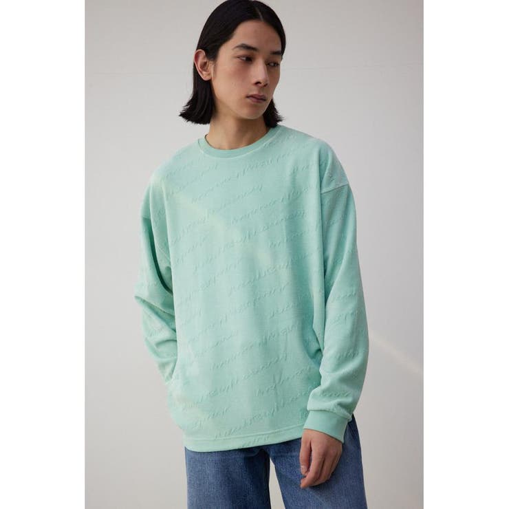 モールジャガードロゴ総柄トップス | AZUL BY MOUSSY | 詳細画像13 