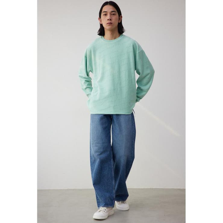 モールジャガードロゴ総柄トップス | AZUL BY MOUSSY | 詳細画像15 