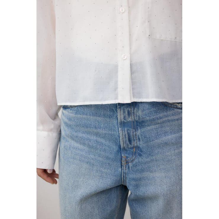ラインストーンシャツ | AZUL BY MOUSSY | 詳細画像11 