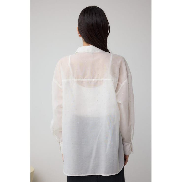 ラインストーンシャツ | AZUL BY MOUSSY | 詳細画像13 