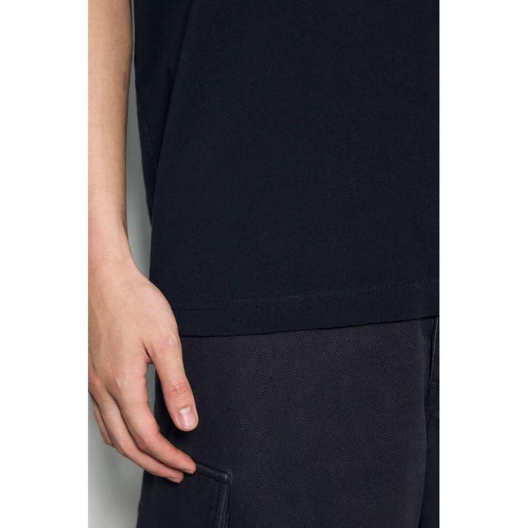 引き揃え天竺Didn't care Tシャツ | AZUL BY MOUSSY | 詳細画像20 