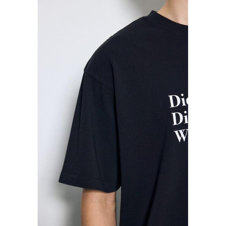 引き揃え天竺Didn't care Tシャツ | AZUL BY MOUSSY | 詳細画像19 