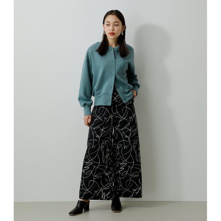 LINE DRAWING PRINT PT | AZUL BY MOUSSY | 詳細画像13 